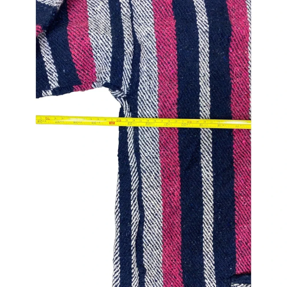 UO URban Outfitters Renewal Drug Rug Snap hoodie NWOT Large 90s - Picture 3 of 4